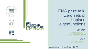 8ECM EMS Prize Lecture: Aexandr Logunov
