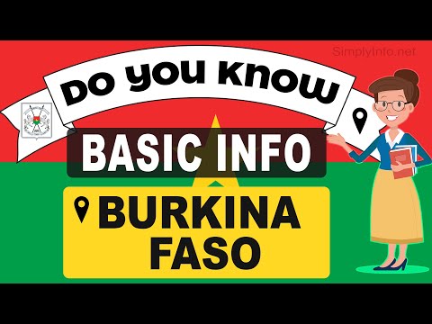 Do You Know Burkina Faso Basic Information  World Countries Information #27 - GK & Quizzes