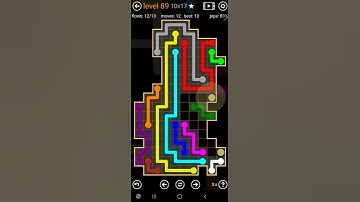 How To Solve Flow Free Amoeba Pack Level 89 10x17 Board Walk Through Solution Walkthrough