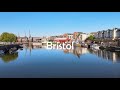 City Skyline - Bristol, UK. DJI Mavic Air 2 Drone Footage