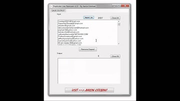 FREE Duplicate Line Remover Software!!! Remove Duplicate Lines - Remove Duplicates! -DOWNLOAD NOW!!!