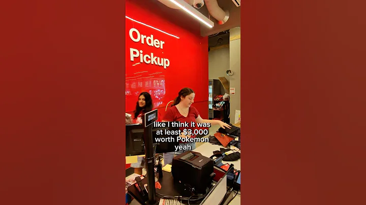 Target let him buy $3,000 worth of Pokemon Cards 🤯 #pokemon #shorts