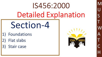 IS 456 SECTION 4