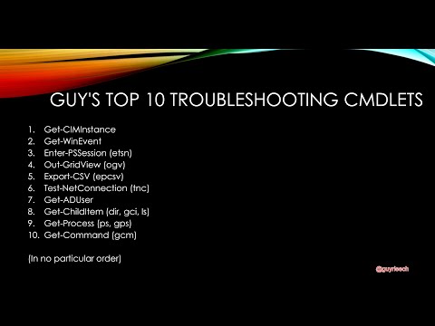 Video: Watter cmdlet loop die 'gcm'-alias?