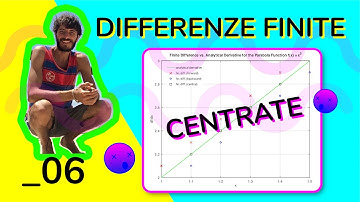 Differenze Finite Teoria e Codice Matlab/Octave - 06 - Centrali (teoria)