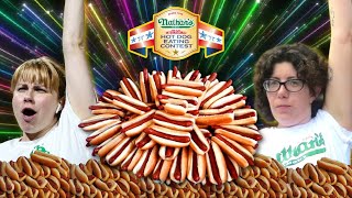 Hot Dog Run With Prudence DiBenedetto
Hot Dog Run With Prudence DiBenedetto
Subscribe - https://www.youtube.com/beyondseattleeats
Instagram - https://www.instagram.com/beyondseattleeats
Blog - http://www.beyondseattleeats.com/
PizzaPru - https://www.instagram.com/pizzapru/
Prudence on YouTube - https://www.youtube.com/channel/UCcjXQ9JefE7vne5QXVdR9yg
I want to improve my eating skills in 2022. I know that sounds ridiculous to some, but welcome to my life. Today Im practicing for Nathans with my buddy Prudence. I ate 12 last time I practiced with Tesch, so lets see if I can do 13+ today. Gradual improvement is the goal so I can beat my personal best (16) this year.
About Me:
Hi, Im Katie. The Worlds Okayest Competitive Eater. I live in the US, in the beautiful state of Washington. Im a non-profit worker, a wife, and a mother of two wonderful people. We have two adorable tiny dogs, and I love to eat. I particularly love spicy foods. Im so grateful to get to share my passions with you all through this channel. Please share with your friends and family. xoxo Hot Dog Run With Prudence DiBenedetto