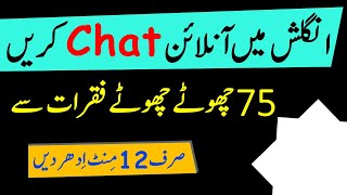 75 Daily Use English Sentences for Chatting Online with Urdu Translation | @Grammareer