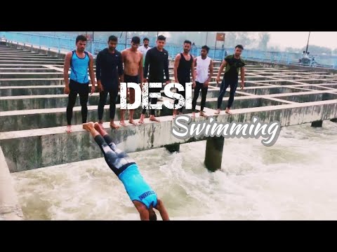 Desi Swimming in ganga Canal Roorkee _(inroorkee) TOC Films