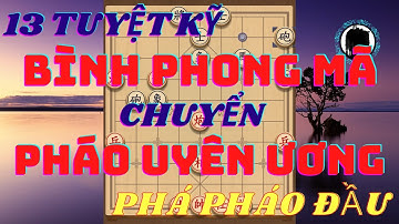 Bình phong mã chuyển pháo uyên ương || bí kíp luyện cờ