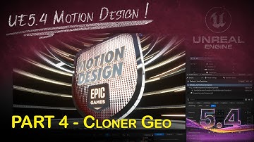 Creating a Custom Cloner Mesh for Unreal 5.4 for Motion Design