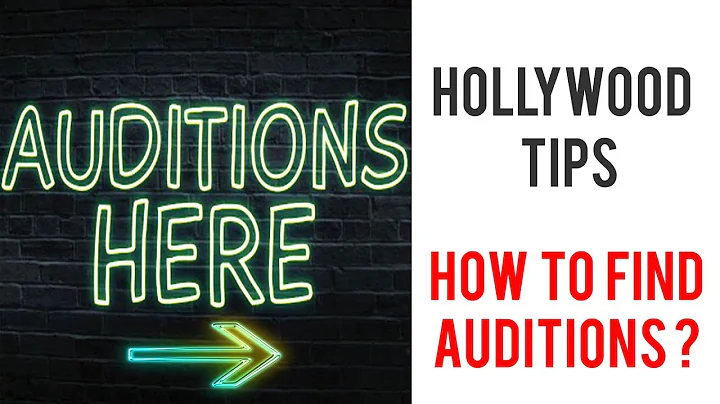 HOW TO FIND AUDITIONS !