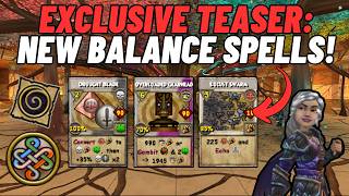 Wizard101 New Balance Spells Spring 2026 Update Teaser
