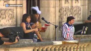 La Proetarra Jone Artola No Se Pierde El Chupinazo De Bilbao La Proetarra Jone Artola No Se Pierde El Chupinazo De Bilbao