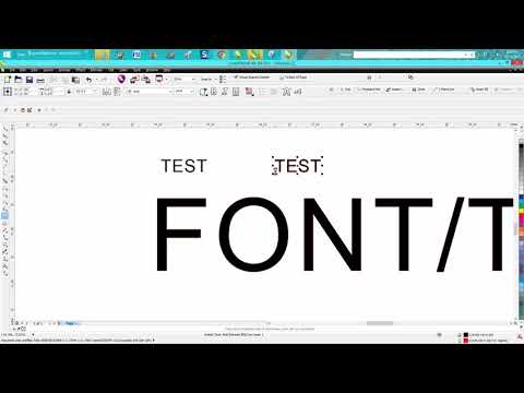 Corel Draw Tips u0026 Tricks Outline around font or not and how to change