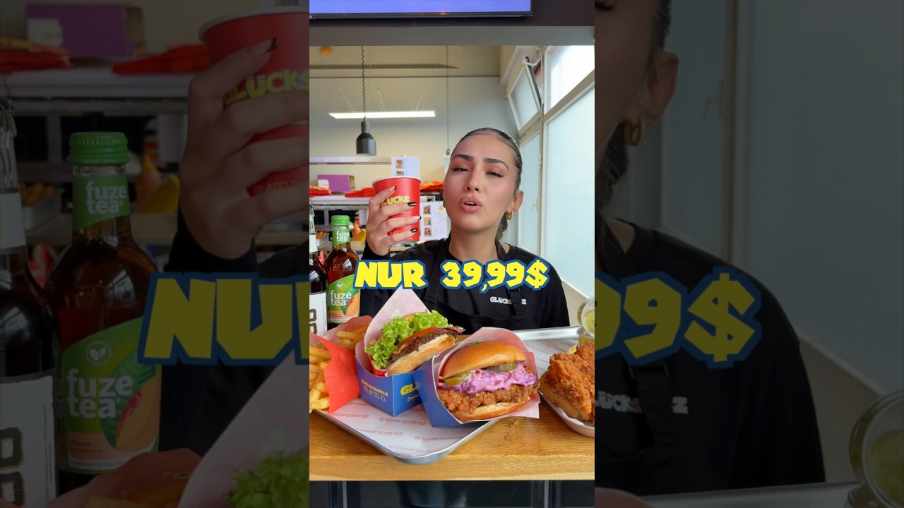 Ist dieses Menü zu TEUER??? 😳 #glückspilz #burger #dortmund #bielefeld