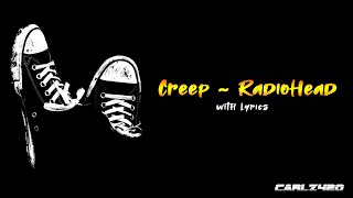 Radiohead - Creep // with Lyrics // Slightly Bass Boosted