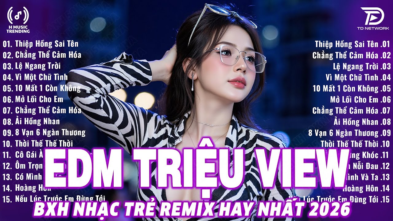 Thiệp Hồng Sai Tên Remix ♫ BXH Nhạc Trẻ Remix Gây Bão 2025 ♫ Top 15 Bản EDM TikTok Hot Trend 2025