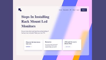 Day 58 | 100 Days Of Code | Glass-effect Landing Page