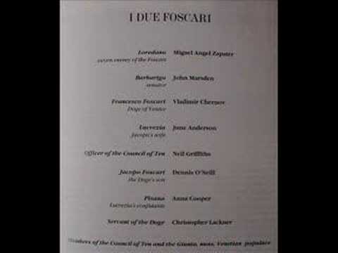 Vladimir Chernov - Verdi - I Due Foscari - London ...