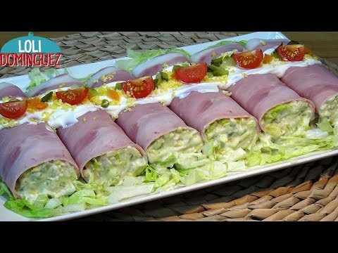 Video: Rollos De Jamón Y Pescado