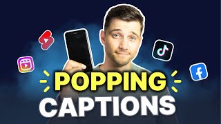 EASY Pop Up Subtitle Text Animation | VEED Captions App 🔥 by VEED STUDIO 861 views 3 months ago 2 minutes, 21 seconds