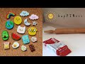 Nasıl Kil Broşlar Yapıyorum? | happinesspinshop | How I Make Clay Pins