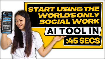 The Quickest Way To Get Started With Social Work AI In 2023 (A Revolution In Under 45 Seconds?)