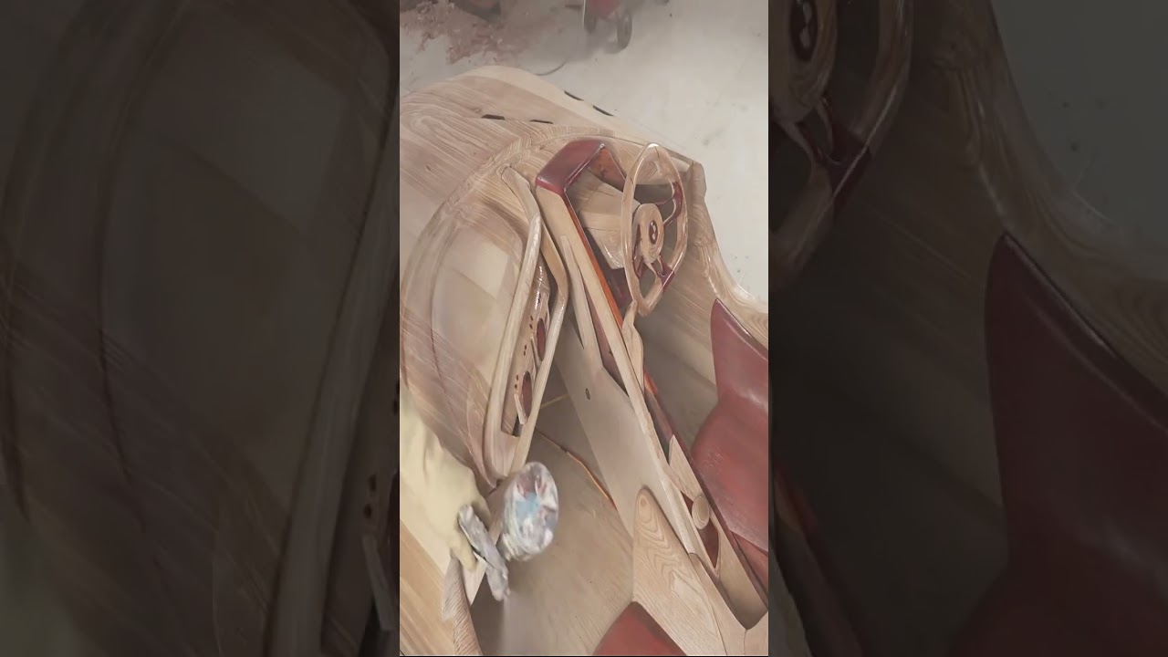 Wood Carving   BMW 328 Hommage 