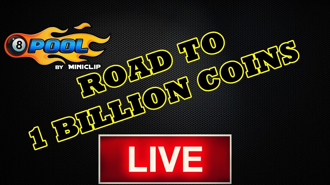 Road to 1 billion coins (LIVE) Episode 13 (miniclip 8bp) HD