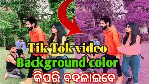 Video background colour change with shake effect || how to change video background in kinemaster