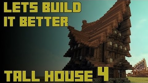 Tutorial: How to Build a Large Minecraft Medieval/Nordic House Part 4: Back in the swing of things