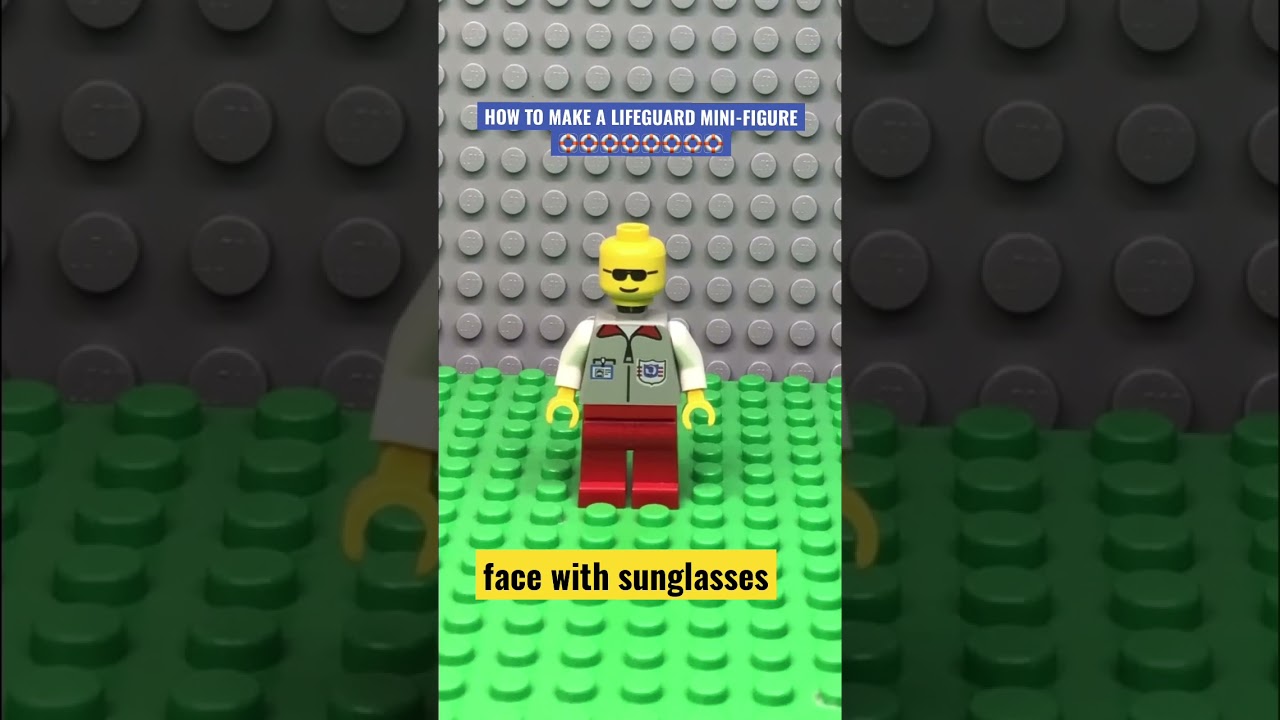 How To Make A Lifeguard Mini-Figure! 🛟 