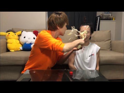 【ドッキリ】いきなり顔面マヨネーズしたらガチギレされた。