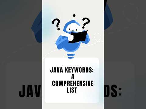 Java Keywords #keyword