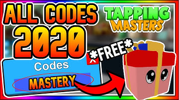 All Working Tapping Masters Codes 2020 | ROBLOX Tapping Masters
