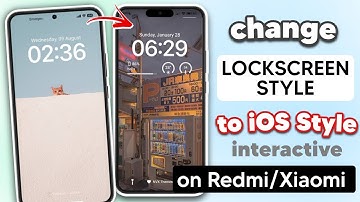 Change Lockscreen to iOS Style (Interactive) on Redmi, Xiaomi or MIUI