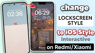 Change Lockscreen to iOS Style (Interactive) on Redmi, Xiaomi or MIUI screenshot 2