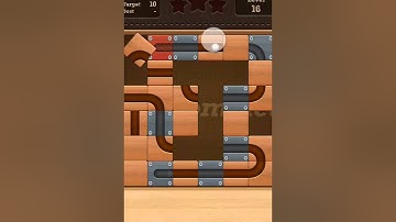 Roll the Ball slide puzzle Moving H Pack Level 16 Solution