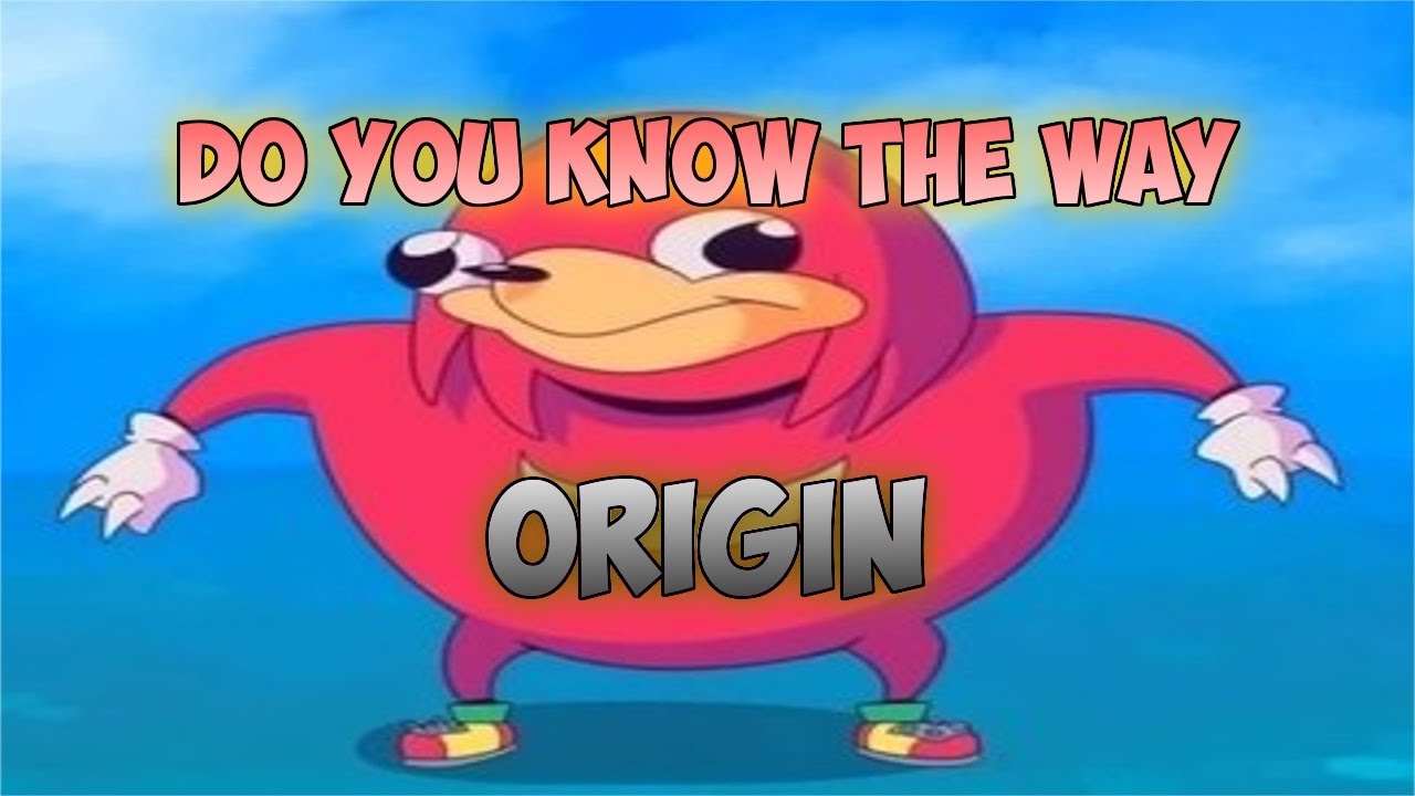 The Origin Of Do You Know The Way Meme Original Meme - vrogue.co