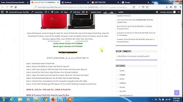 imam i8 Flash File 𝔽𝕀ℝ𝕄𝕎𝔸ℝ𝔼 MT6572 6 0 Update Firmware