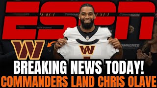 ESPN CONFIRMS: Chris Olave to Commanders — DEAL That ROCKS the NFL | Commanders News
