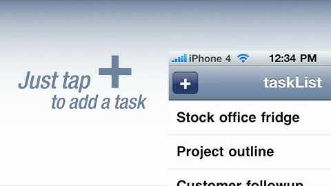 taskList — flexible to-dos