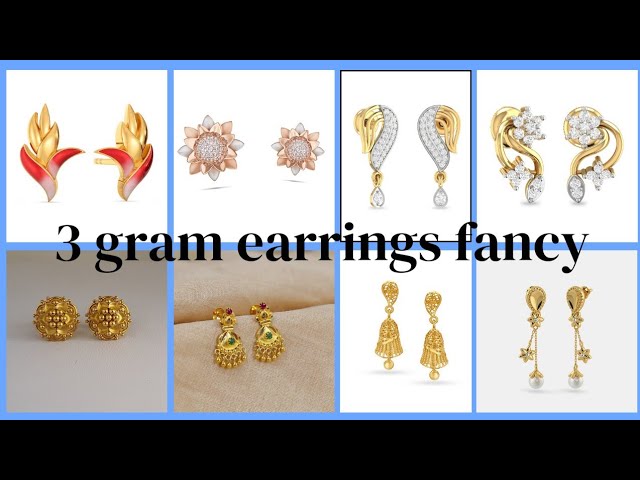 Designer Golden Women Earrings at 23000.00 INR in Hyderabad | Jewel Ora