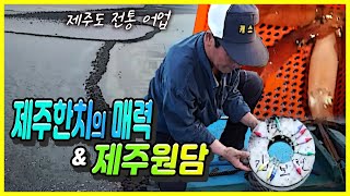 제주도 한치잡이/해질녘 한치주낙/노젓는 배로 잡던 한치/수평선의 고기잡이 불빛/제주 한림읍 금능리/한치 부침개/한치 된장냉국/제주 전통어업/제주 원담/원담 멸치잡이(어부의 만찬)