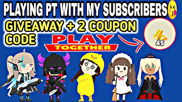 ✨NEW WORKING CODE✨ FOR PLAY TOGETHER | NEW COUPON CODE PLAY TOGETHER | NEW PT CODE 2023