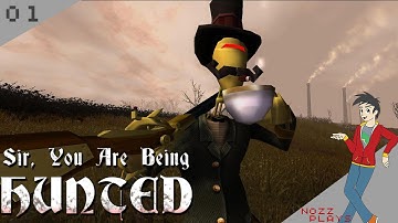 KILLER ROBOT GENTLEMEN! | Sir, You Are Being Hunted - Part 1