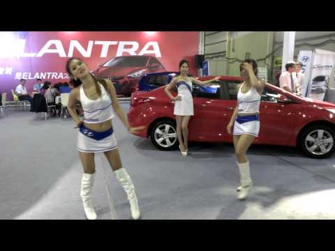 O0027  現代汽車-ELANTRA 夏以馨 Yunyu Chen 火熱辣舞 美女表演  2