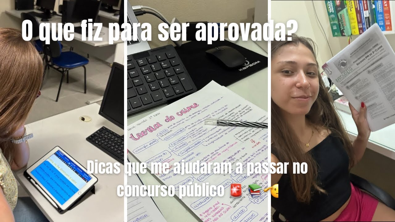 ✨O QUE FIZ PARA SER APROVADA EM CONCURSO PÚBLICO | PMESP🫡✨✅📚👩🏻‍💻🥳
