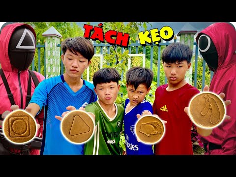 Anh Ba Phải | Trò Chơi Con Mực - Trò Tách Kẹo | Squid game