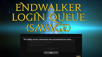 Endwalker: Login Queue (Savage)